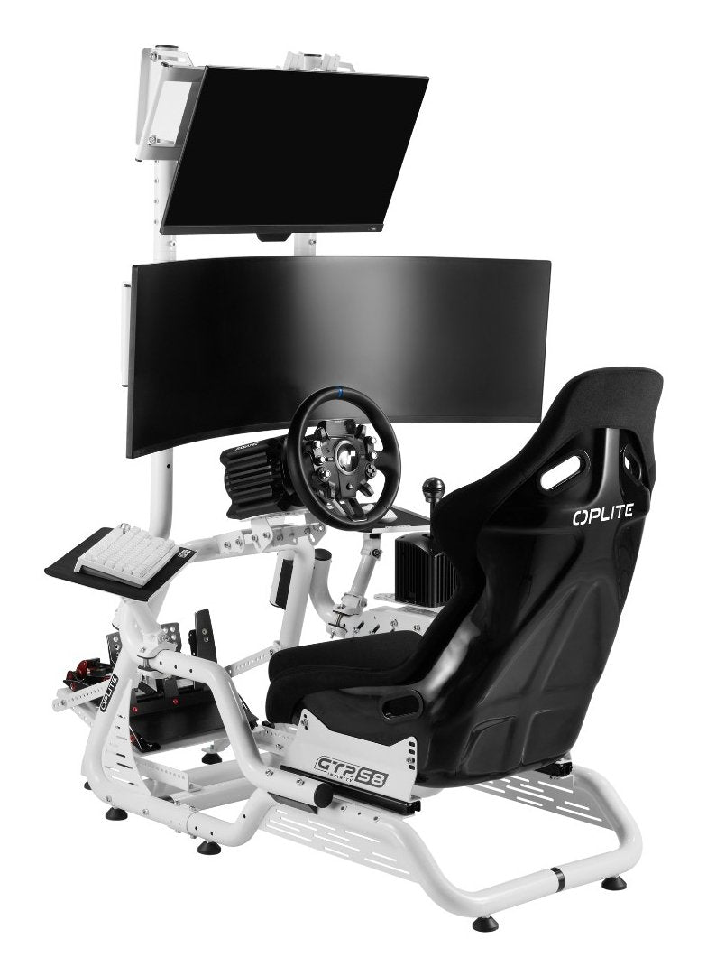 Oplite Monitor Mount S8 On Top Single Monitor Blanco Retail