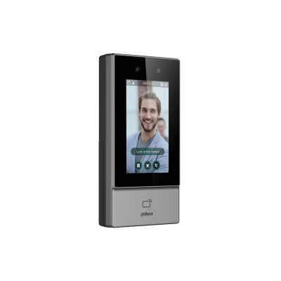Dahua Asi6213s-Pw Lector Autónomo Lcd 4.3" Táctil De Reconocimiento Facial+Pin+Tarjeta Wifi 2.4ghz Ip65