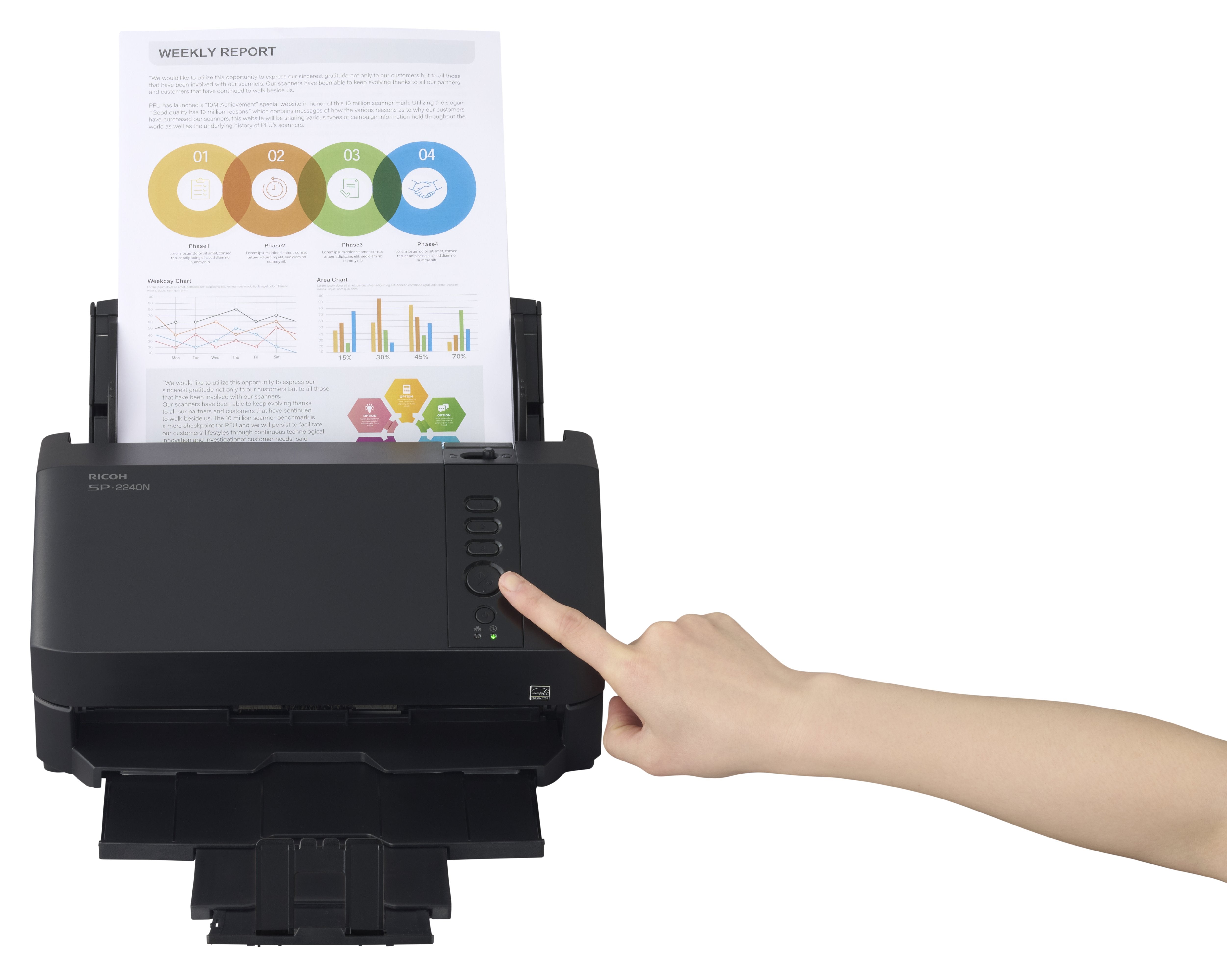 Ricoh - Fujitsu Escaner Sp-2240n