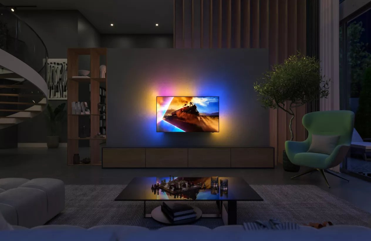 EAN 8718863056172 - Philips Ambilight 55OLED801/12 Televisor 139,7 cm (55") 4K Ultra HD Smart TV Wifi Negro imagen 8