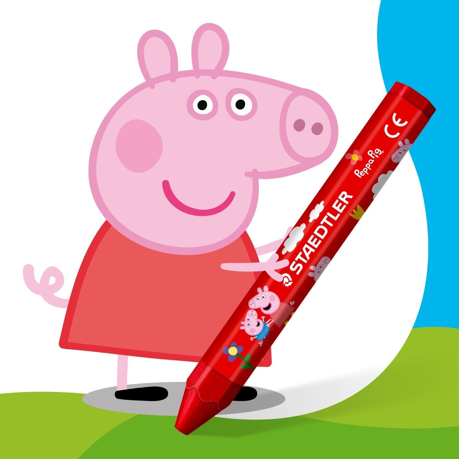 Maedtler Wachsmalkreide Nj Peppa 12m Etui