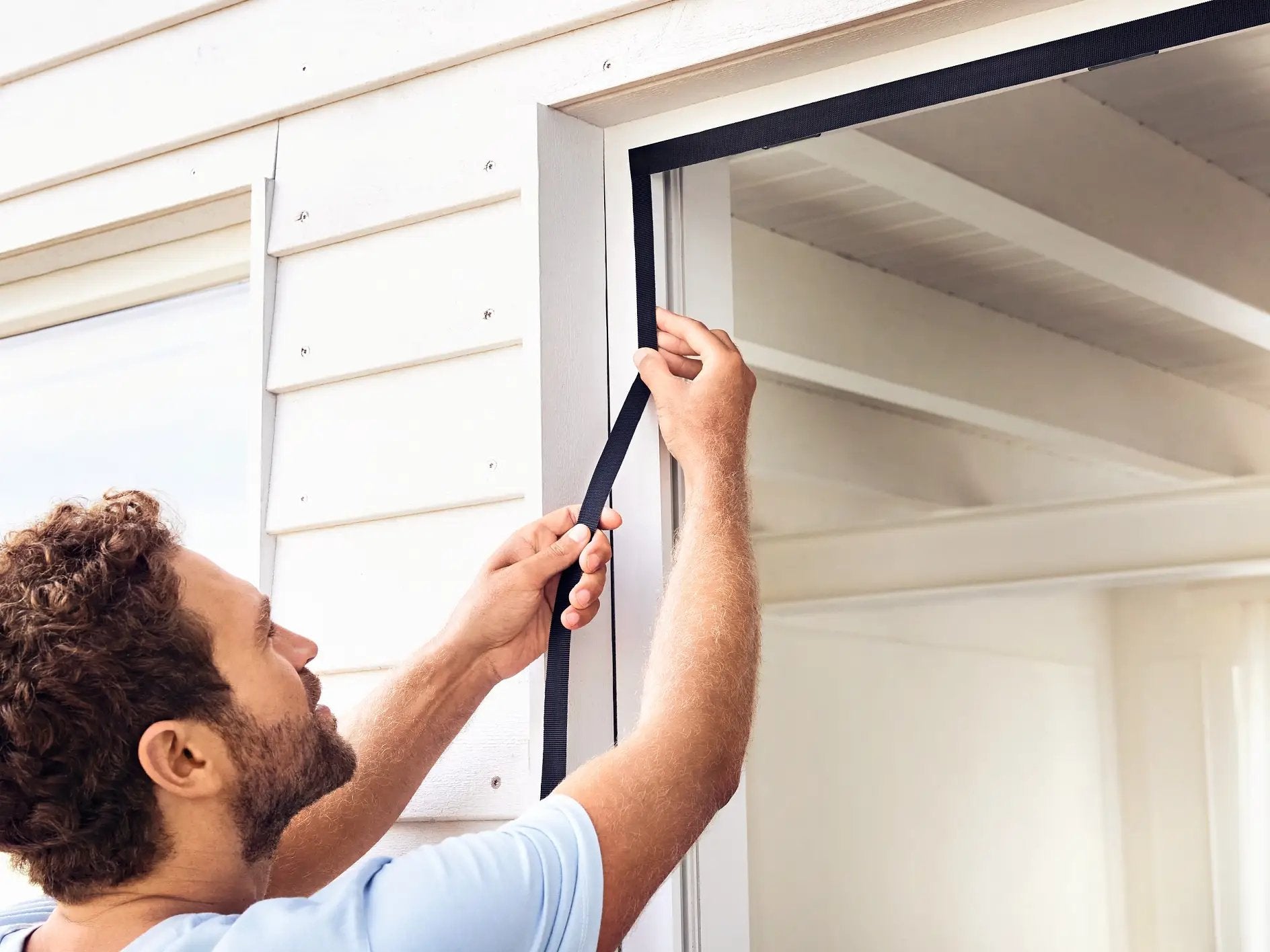 EAN 4063565177606 - TESA 55394-00000-00 red anti mosquitos Puerta Antracita imagen 6