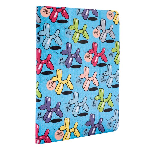 Funda Tablet Universal Silver Ht 9-10.1  Ballons Blue Metal