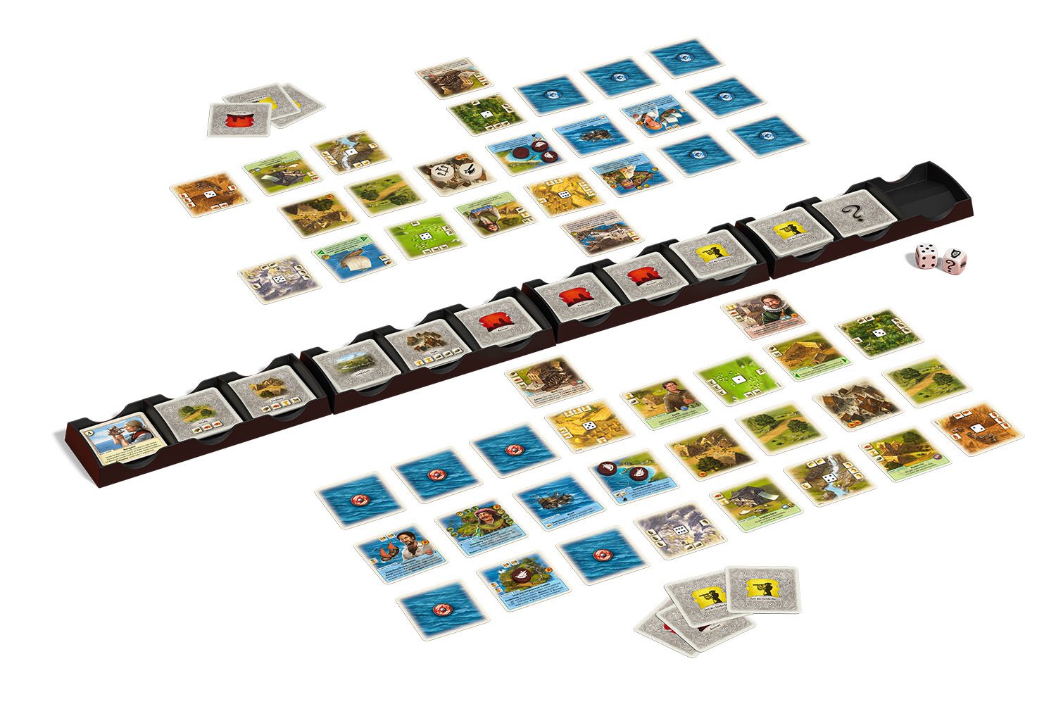 Kosmos Catan - Expansión Para El Duelo - Dark & ??Golden Times, Juego De Cartas 680602