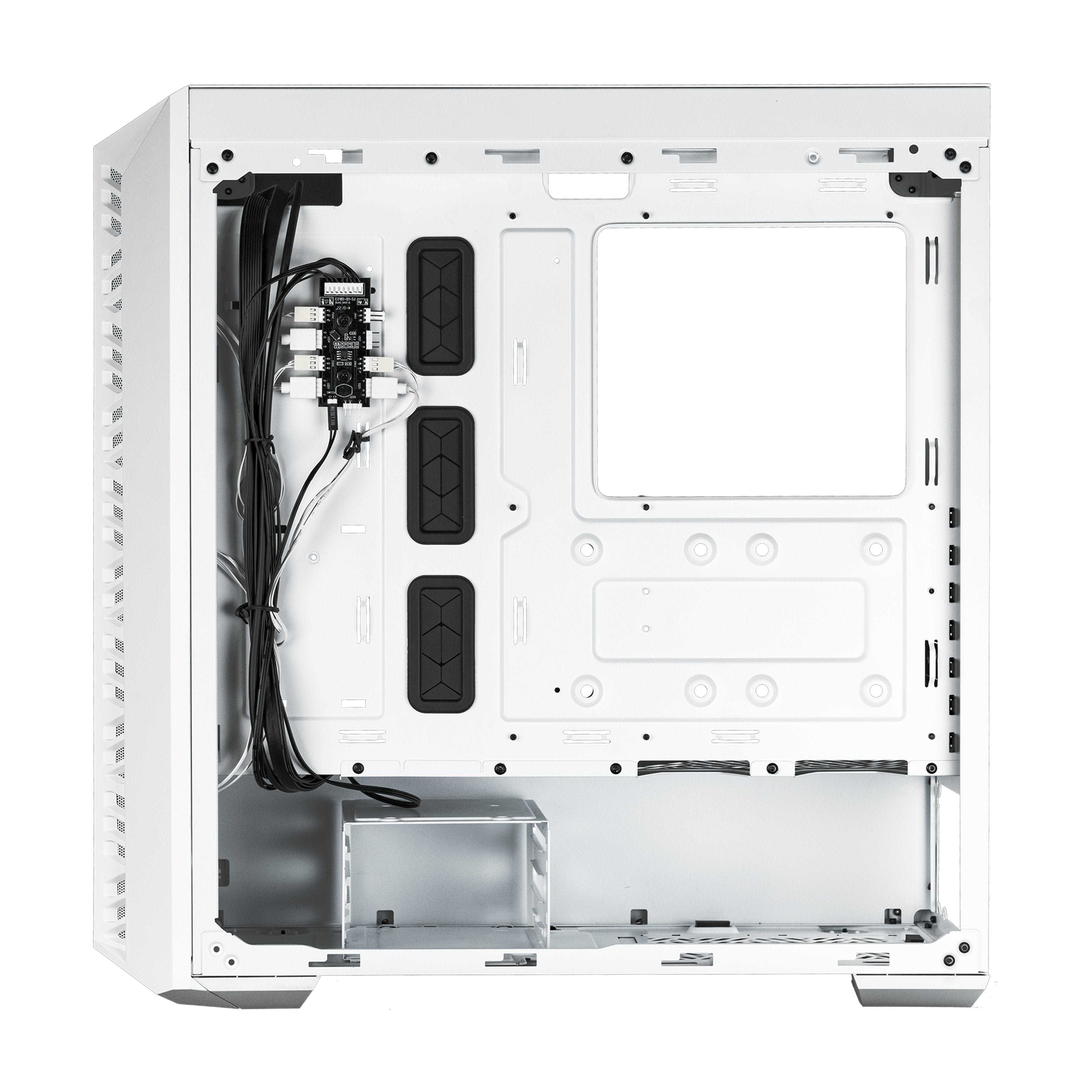Caja Pc Cooler Master Masterbox 520 Midi Tower Blanco