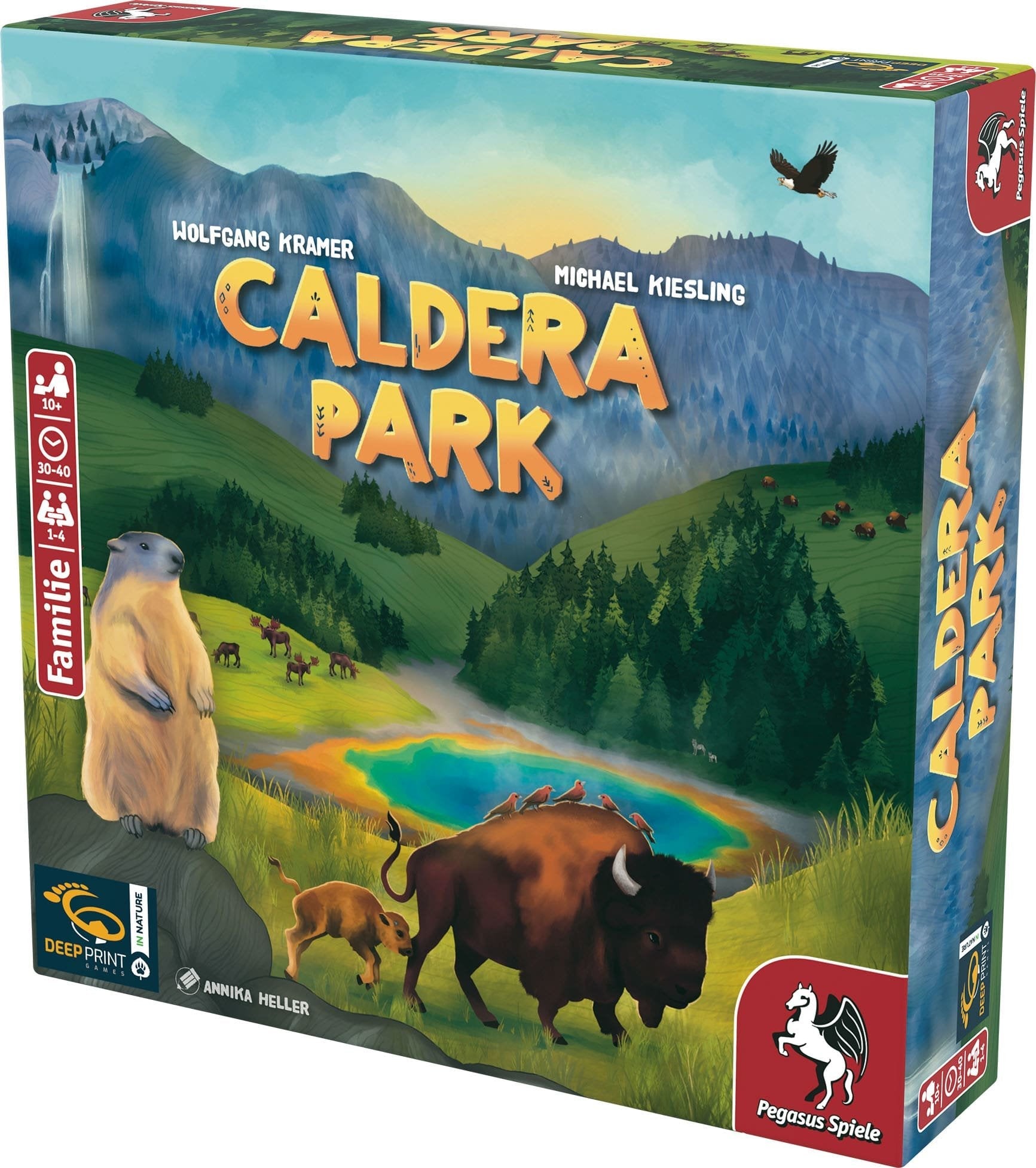 Pegasus Deep Print Games: Caldera Park, Juego De Mesa 57808g