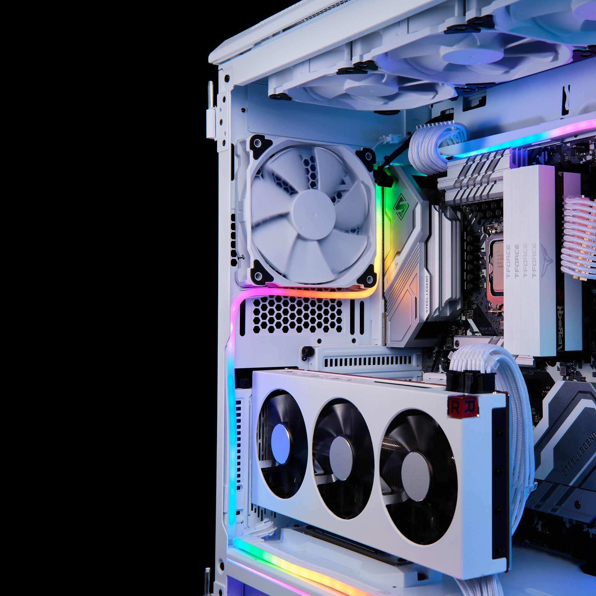 Phanteks Neon Digital Rgb Led Strip Combo Set [ 400m X 2 Pcs ] White