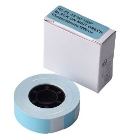 G&G Rollo De Etiquetas (150 Labels 15 X 50mm) Verde Menta