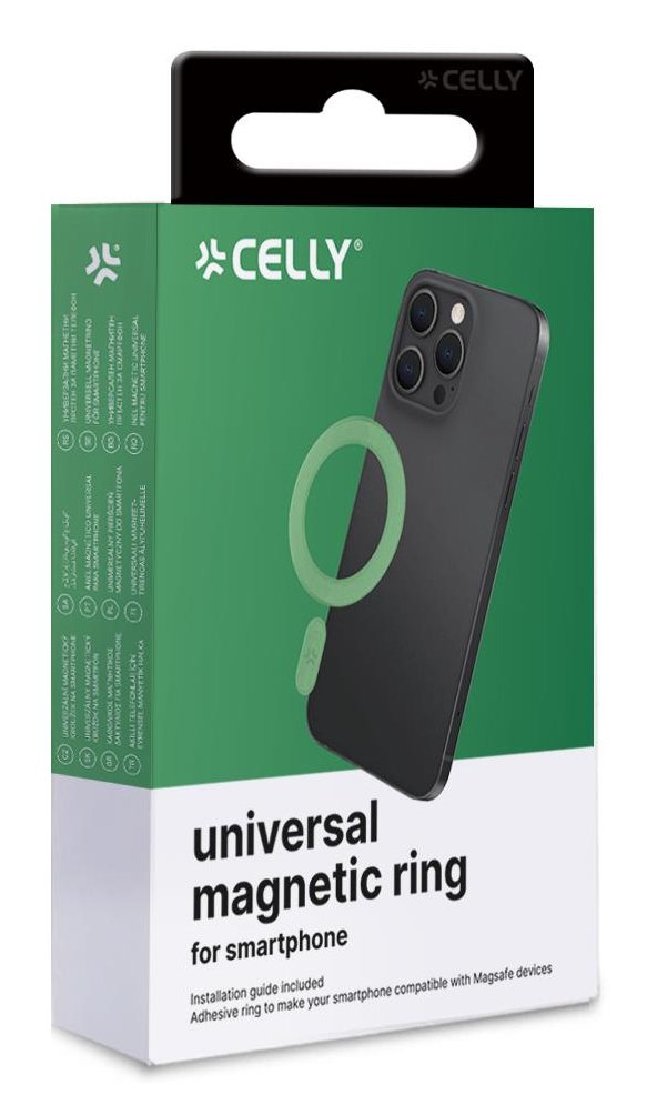 EAN 8021735219002 - Celly MAGCADAPTERGN accesorio para teléfono móvil o smartphone Anillo magnético imagen 5