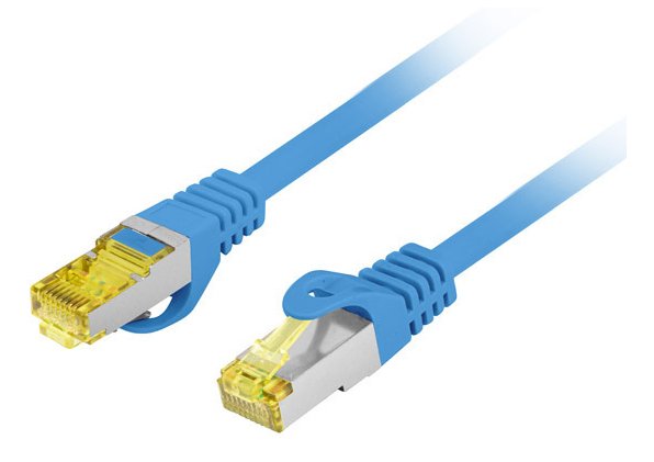 Lanberg Cable De Red Cat.6a S Ftp Lszh Cu 0.25m Blue