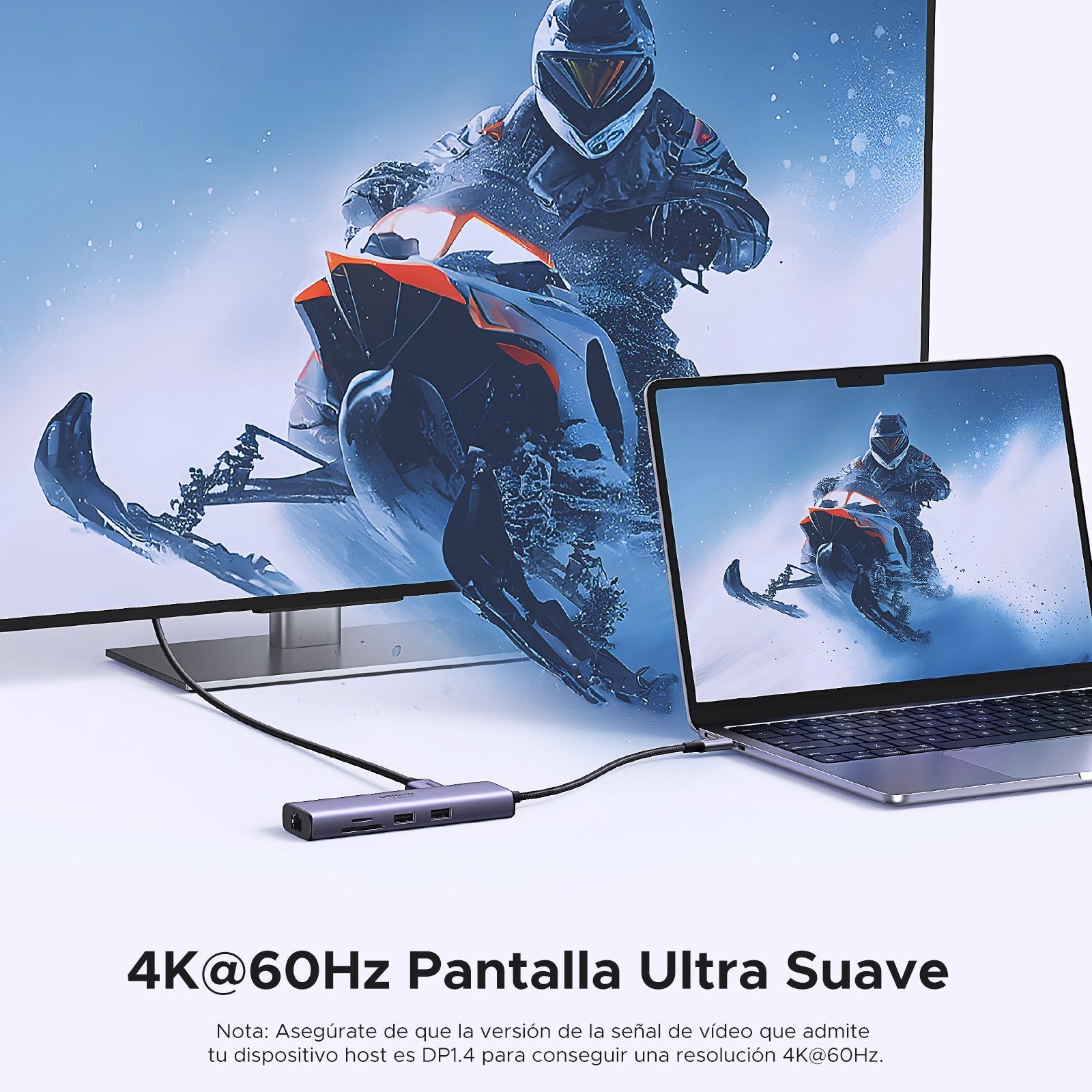 Hub Ugreen 7in1 4k Hdmi Usb C