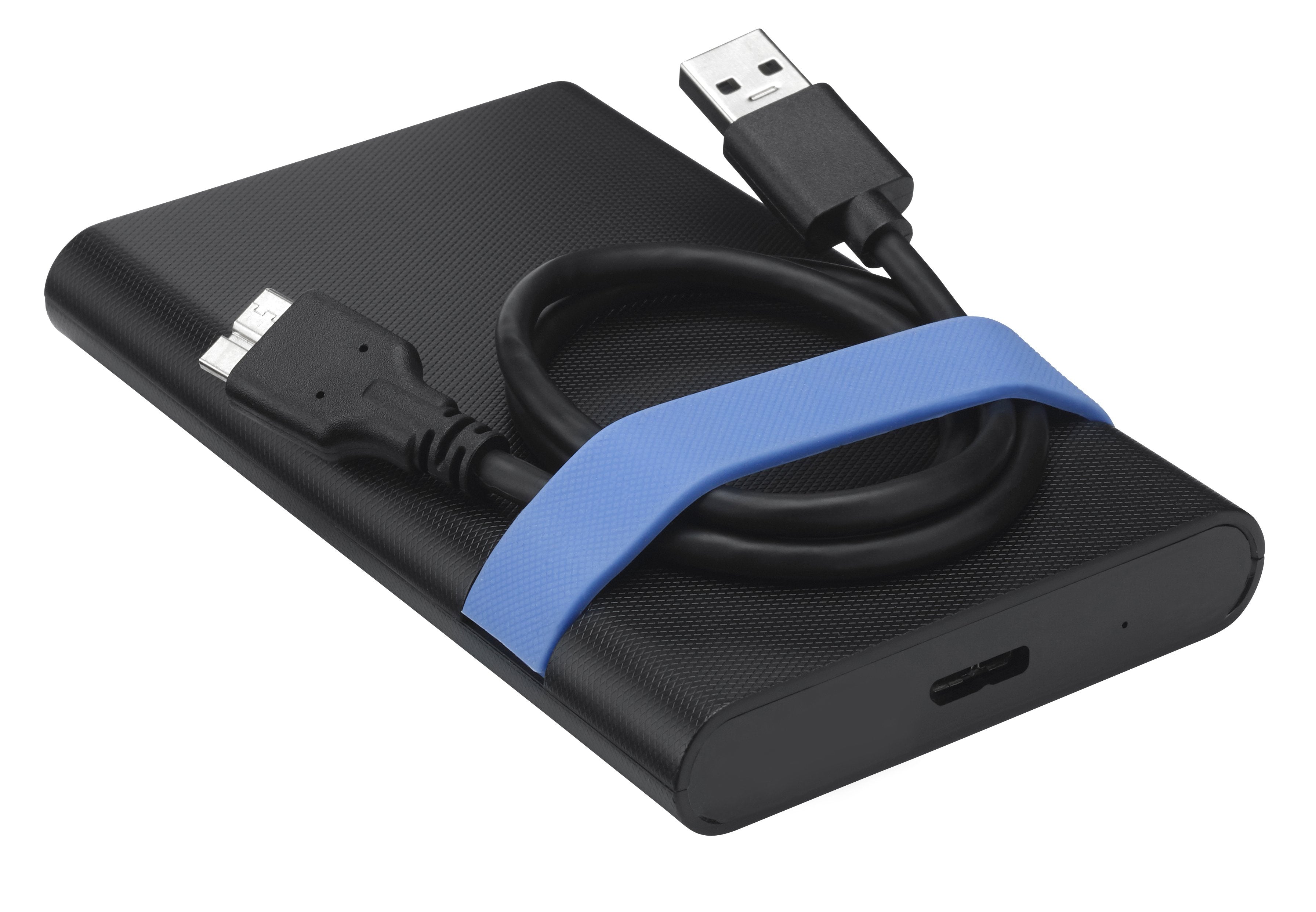 Verbatim Store'N'Go Enclosure Kit Carcasa De Disco Duro/Ssd Negro, Azul 2.5"