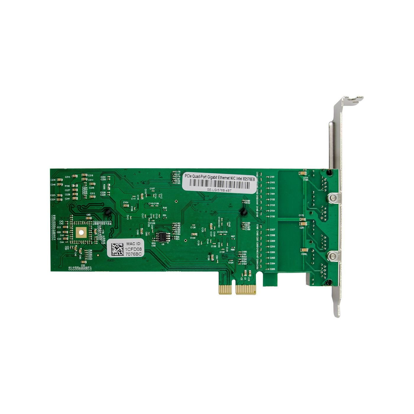 Network Card Pcie X1 Intel  82576 Quad- Rj45