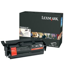 Toner Original Lexmark Alto Rendimiento Negro Para T650dn, 650dtn, 650n, 652dn, 652dtn, 652n, 654dn, 654dtn, 654n