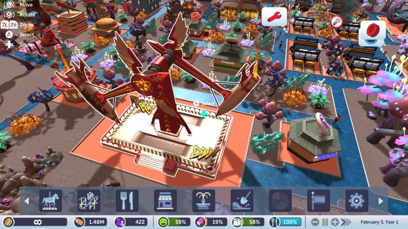 Juego Rollercoaster Tycoon Adventures Deluxe Playstation 4