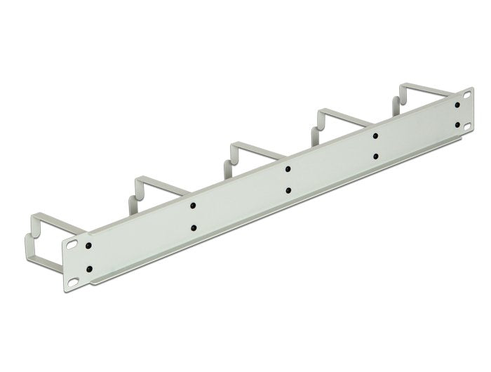 Delock 19'' Panel De Gestión De Cables 1u Gris