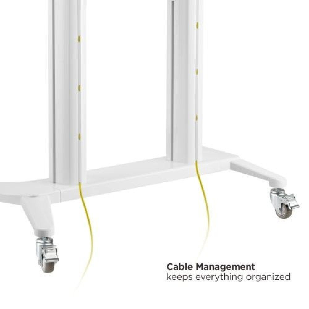EAN 8059018362183 - Techly ICA-TR49W mueble y soporte para dispositivo multimedia Blanco Panel plano Carro multimedia imagen 12
