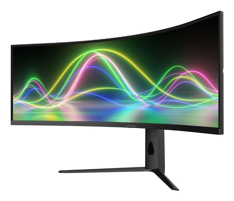 EAN 4262443281248 - LC-Power LC-M49QCK pantalla para PC 124,5 cm (49") 5120 x 1440 Pixeles Dual QHD LCD Negro imagen 4