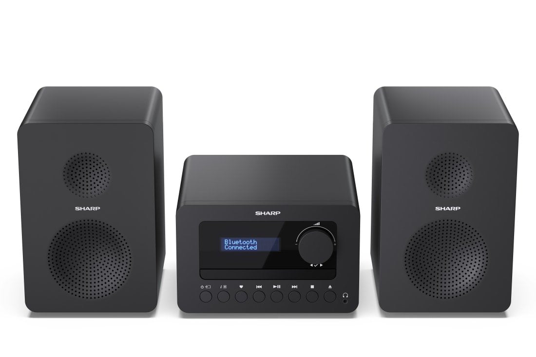 Sharp Xl-B520d Dab+/Bt Hifi-Anlage Schwarz