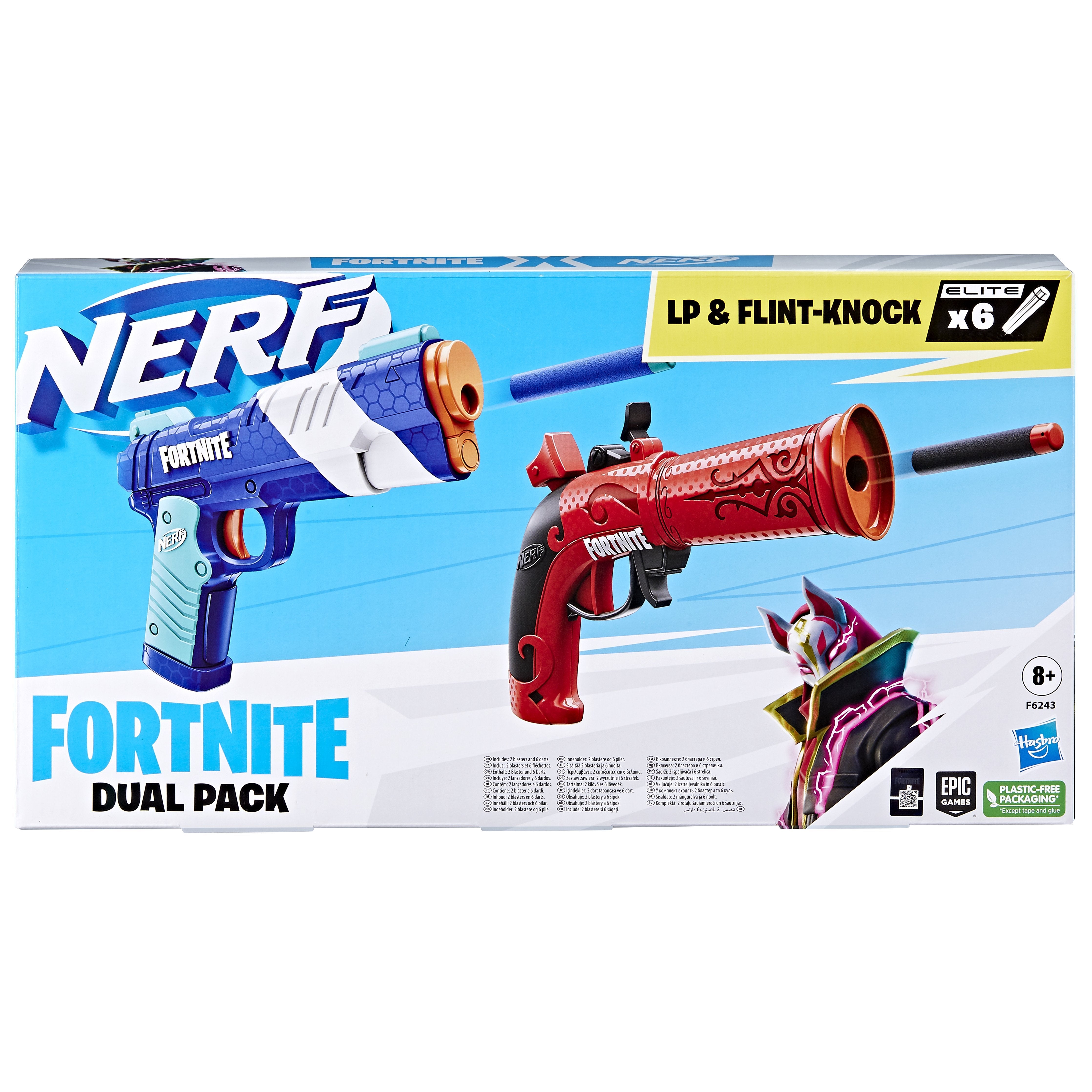 Set Doble Lanzadores Hasbro Nerf Fortnite
