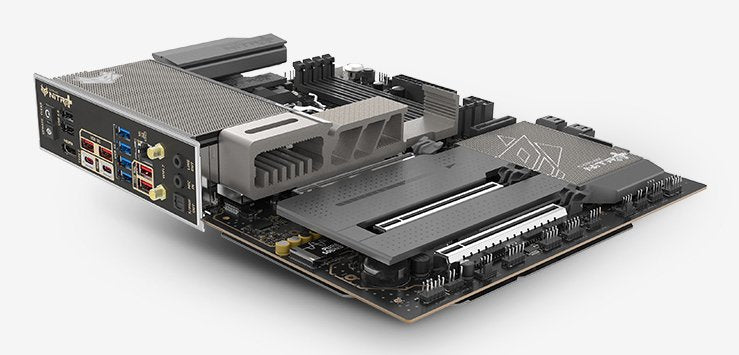 Placa Base Sapphire Nitro+ X870ea Wifi7 Phantom Link (Negro/Plateado)  52122-01-40g