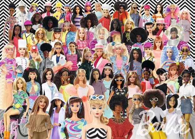 Puzzle  Ravensburger  Challenge Barbie 1000 Piezas 12000593