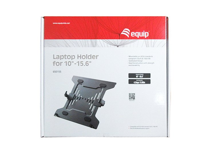 Equip Soporte Para Portatil De 10-15.6  Compatible Con  Vesa 75x75 & 100x100