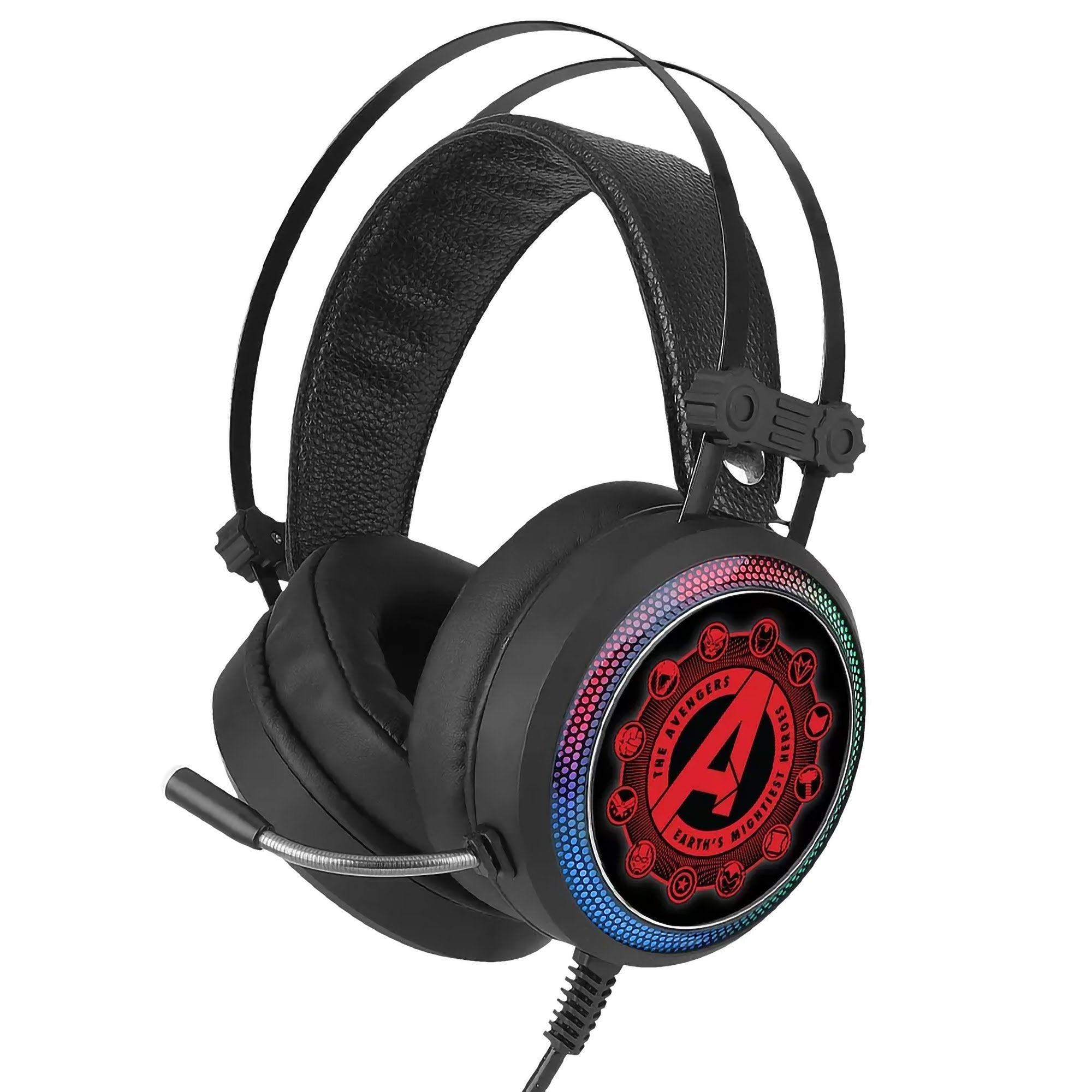 Auricular Gaming Avengers Multicolor Sonido Virtual 7.1/ Jack3.5mm/ Cable 2.2m