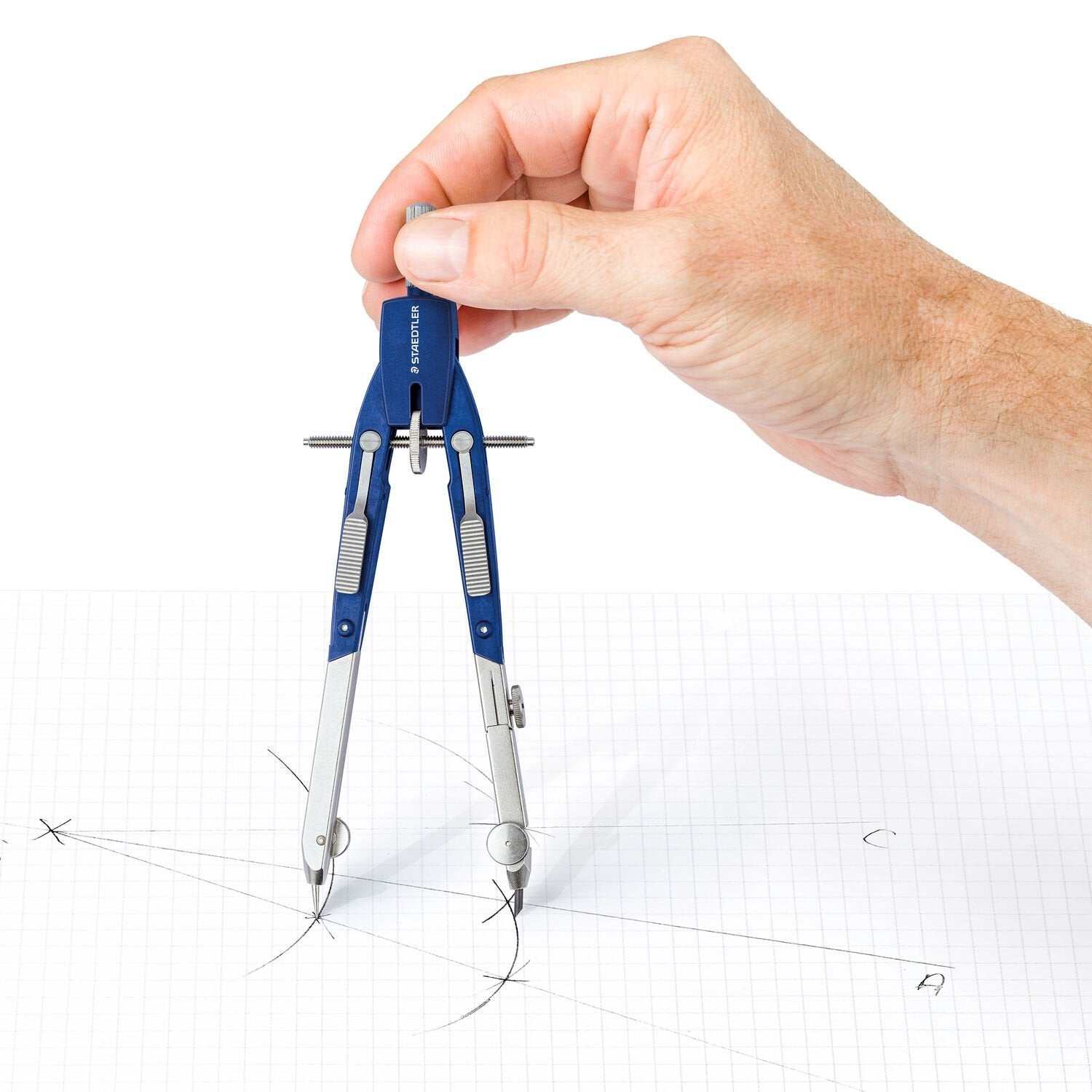 Staedtler Compás Precision Mars Quickwbow Con Alargadera