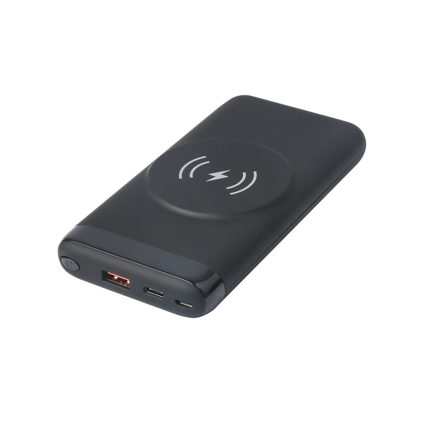 Estuff Es641042 Batería Externa Polímero De Litio 10000 Mah Cargador Inalámbrico Negro