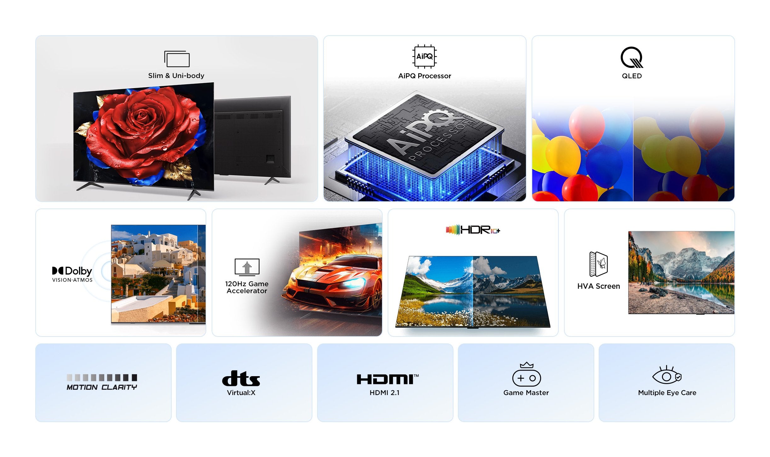 EAN 5901292525941 - TCL P7K 50P7K Televisor 127 cm (50") 4K Ultra HD Smart TV Wifi Metálico 430 cd / m² imagen 6
