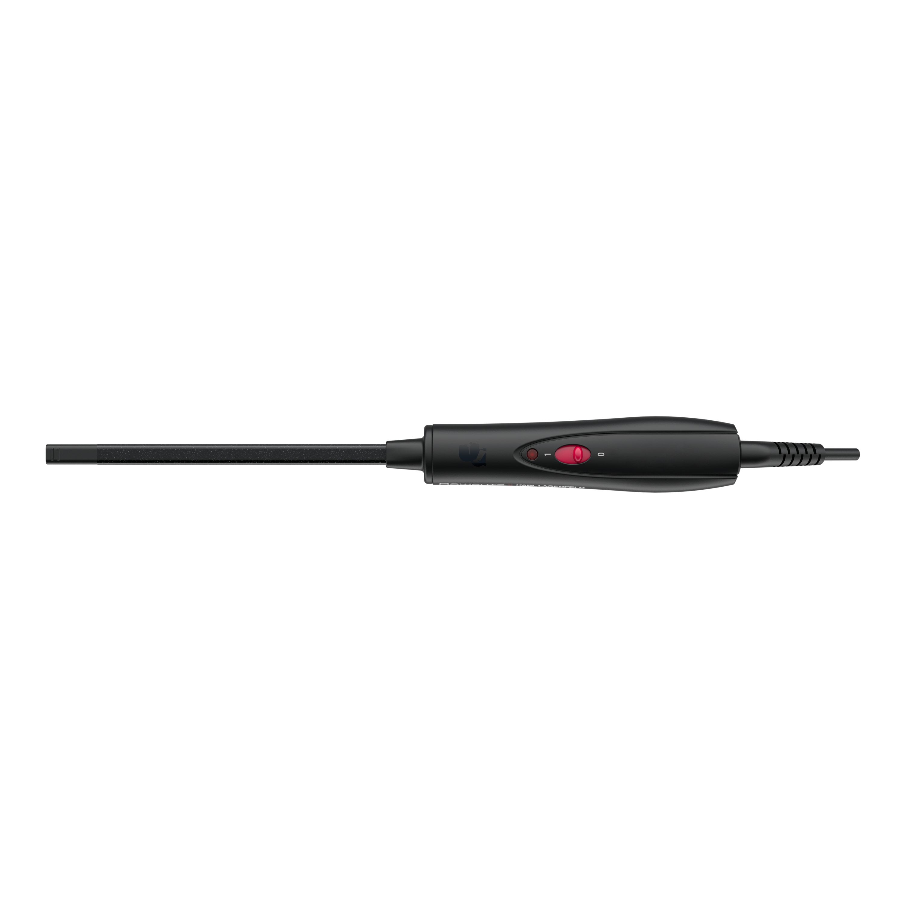 Rizador De Pelo Rowenta Karl Lagerfeld Curls Forever Cf311l  Negro/Rojo