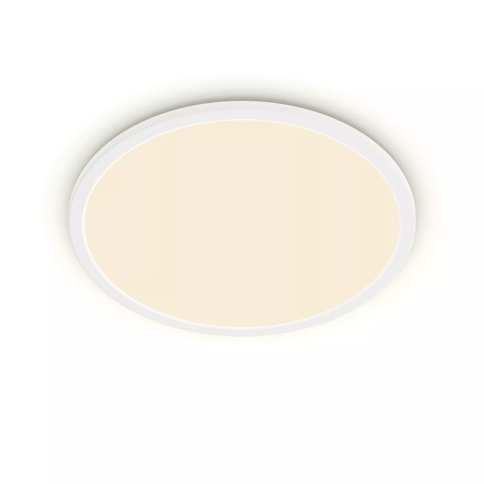 Philips Superslim 3in1 Led Leuchte Cl550 18w 2700k Ip44 Weiss