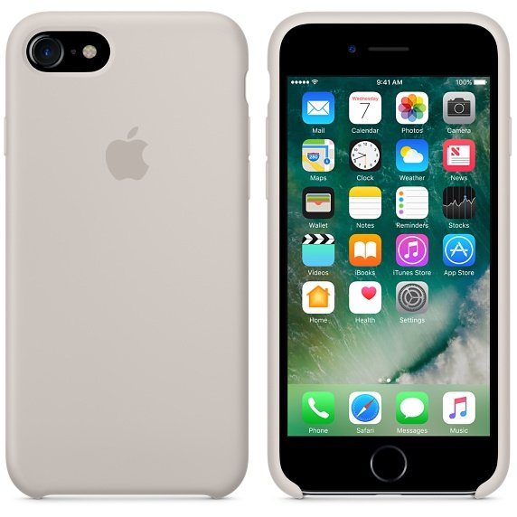 Funda Iphone 7 Apple Silicone Case Stone
