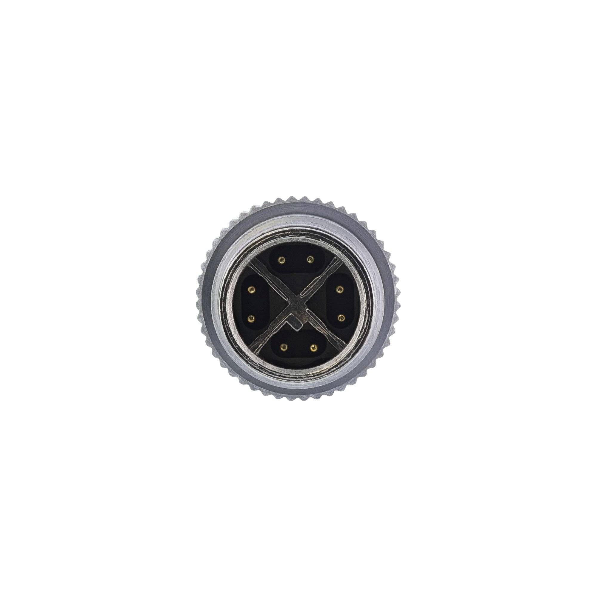 Inline® Industrial Network Cable, M12 8-Pin X-Coded Male/Male, Cat.6a Pur 15m