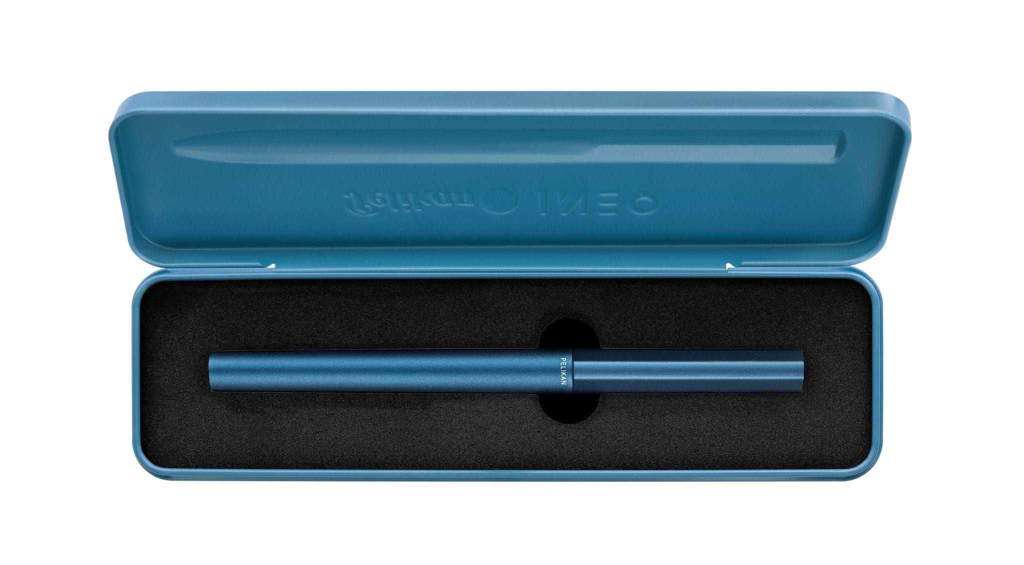 Pelikan Pluma Estilográfica Ineo Element P6 Metall-Etui Petrol-Azul