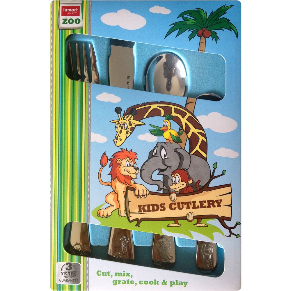 EAN 8590669139484 - Lamart LT5005 cubierto para niños Conjunto de cubiertos infantiles Acero inoxidable imagen 1