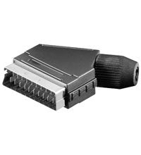 Goobay Scart Adapter Negro