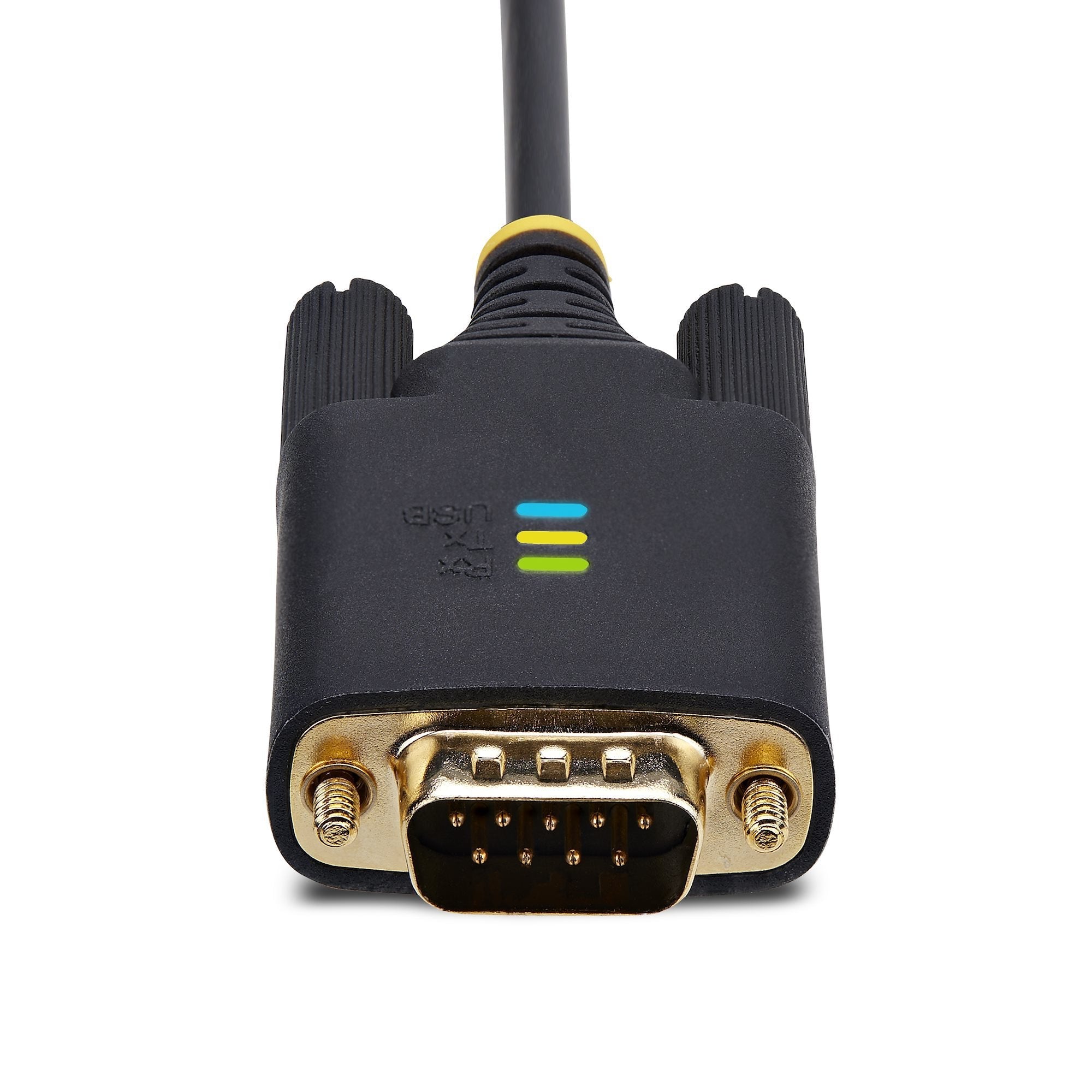 Startech.Com 1p10ffc-Usb-Serial Cable De Serie Negro 3 M Usb Tipo A Db-9