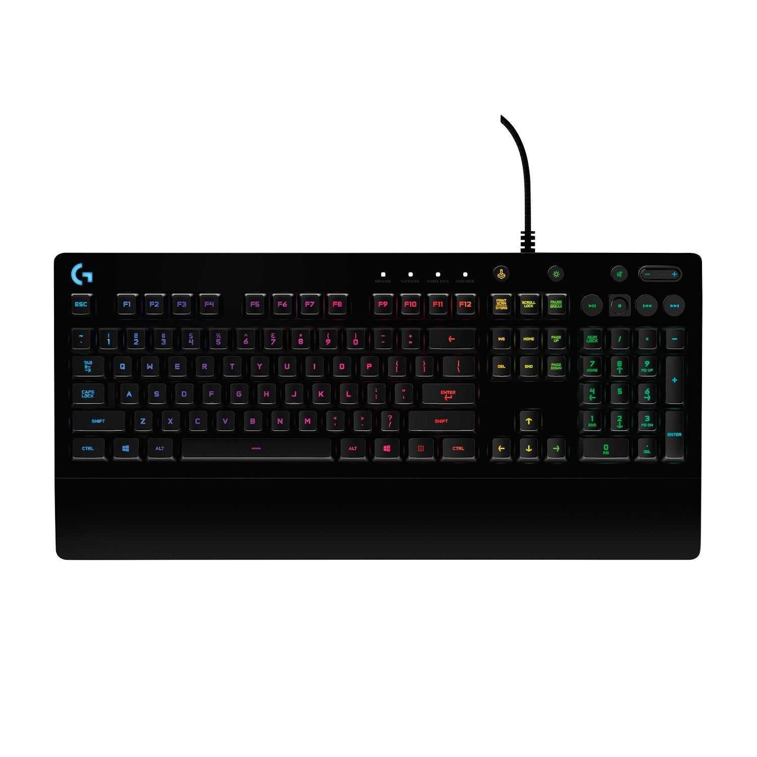 EAN 5099206087446 - Logitech G G213 Prodigy teclado Juego USB AZERTY Belga Negro imagen 1
