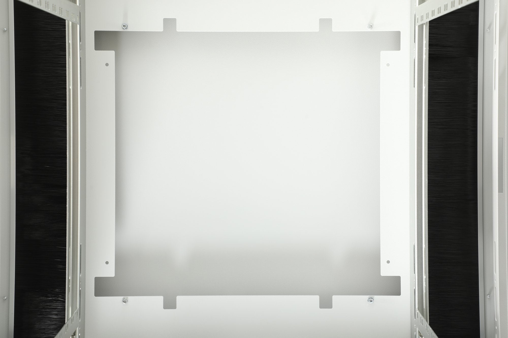 Armario De Red De 42ua Unique, 2053x800x1000 Mm Puerta Frontal Perf. Una Hoja Puerta Posterior Perf. Dos Hojas, Gris