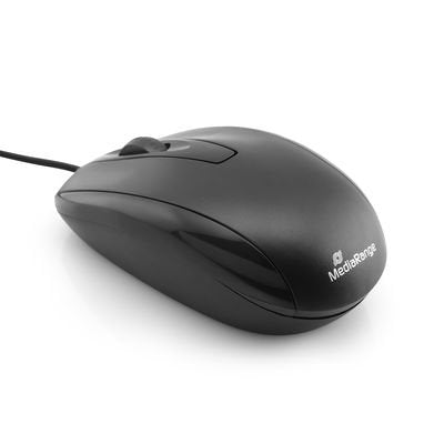 Mediarange Mros211 Ratón Usb Tipo A Óptico 1000 Dpi Ambidextro