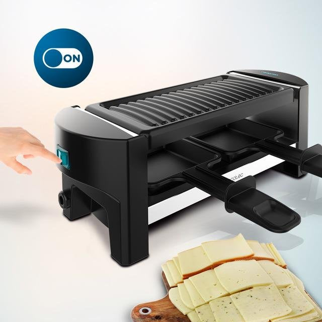 EAN 8435484032643 - Cecotec 03264 parrilla de interior 2 personas(s) 320 W Negro imagen 8