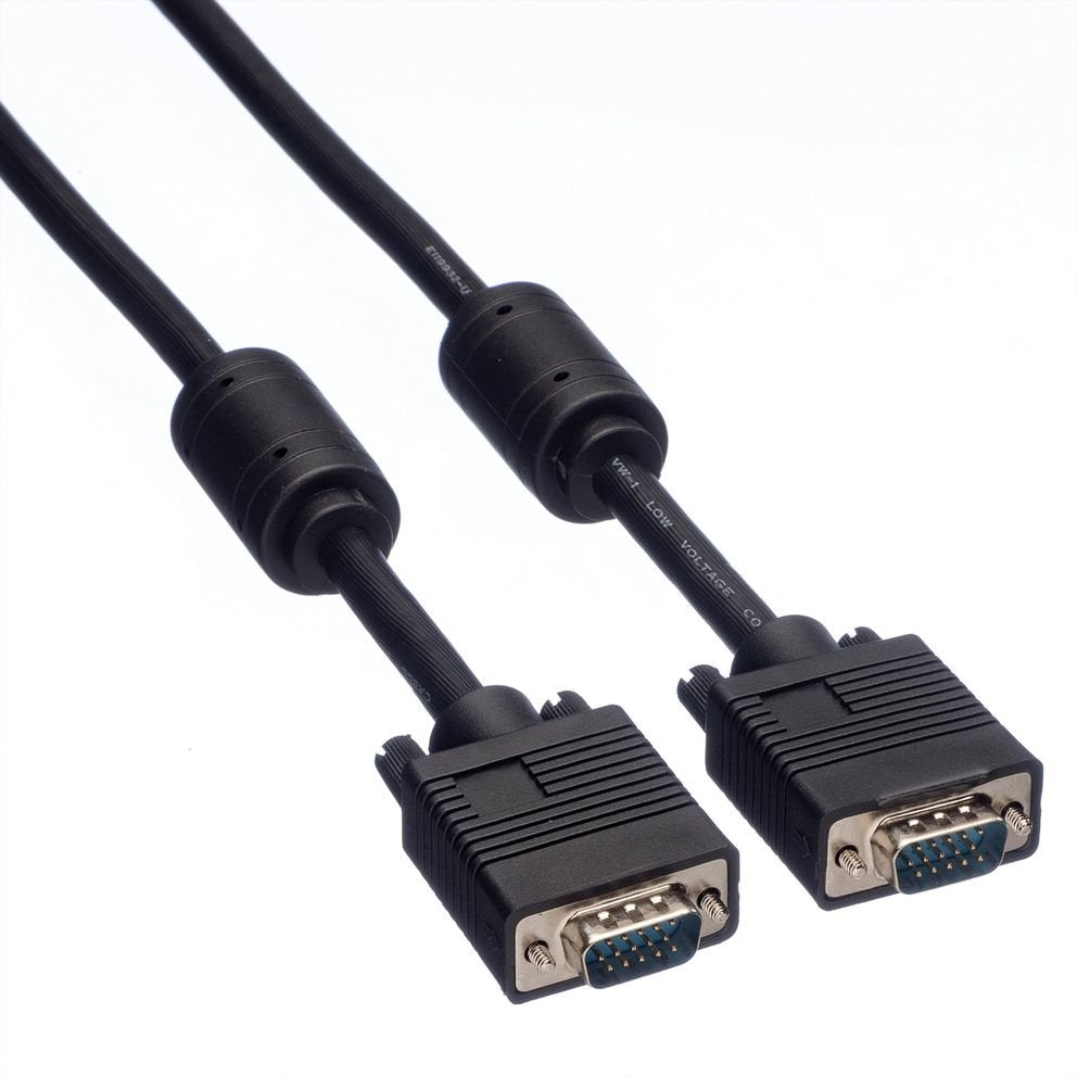 EAN 7611990192243 - ROLINE 11.04.5653 cable VGA 3 m VGA (D-Sub) Negro imagen 3