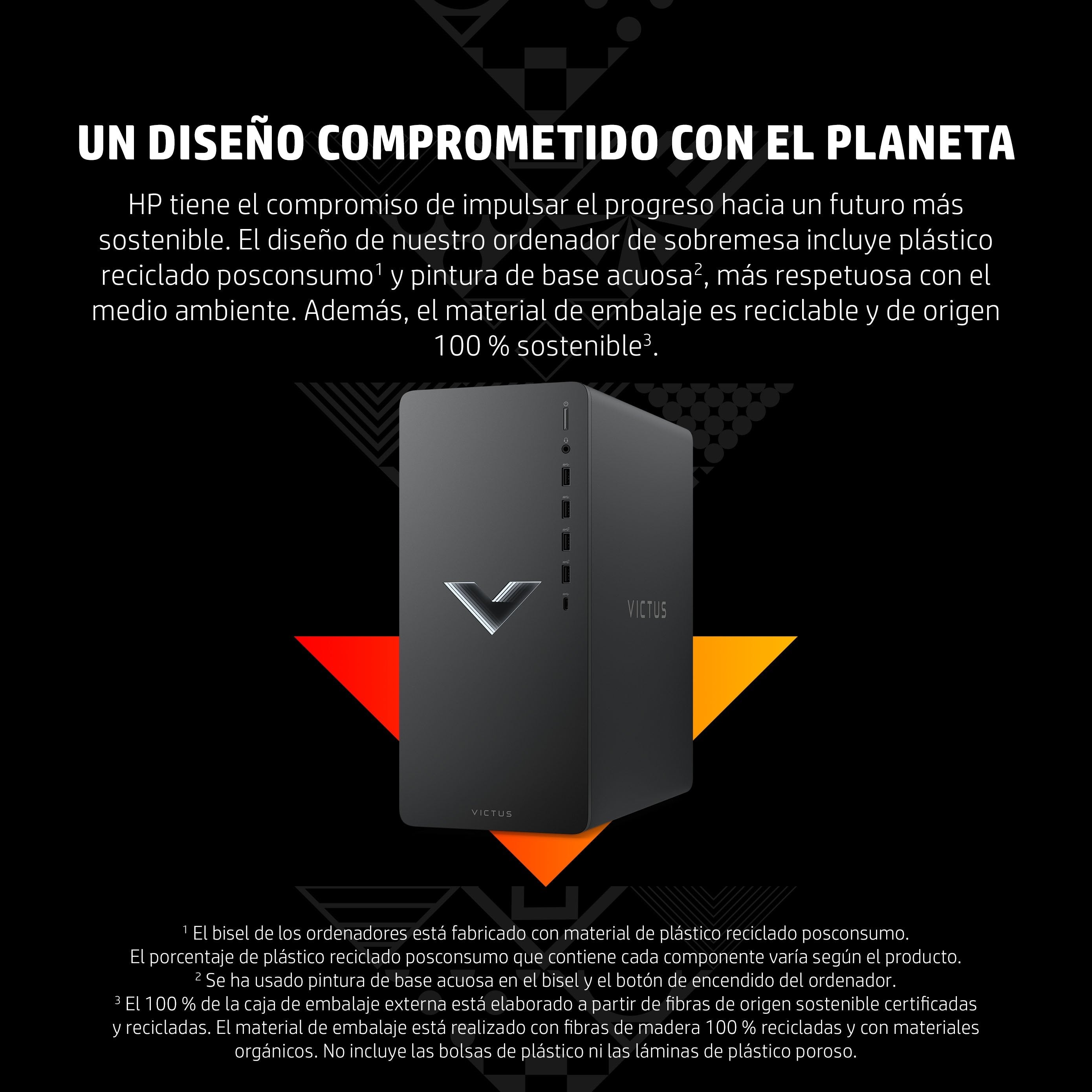 EAN 0196786500459 - Victus by HP 0108ns PC AMD Ryzen™ 5 5600G 16 GB DDR4-SDRAM 512 GB SSD AMD Radeon RX 6400 Windows 11 Home  imagen 21
