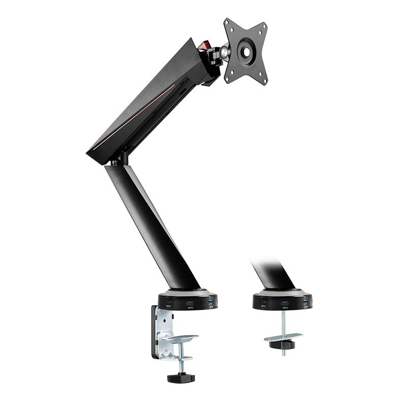 Logilink Bp0091 Soporte De Mesa Para Pantalla Plana 81,3 Cm (32") Abrazadera Negro, Rojo
