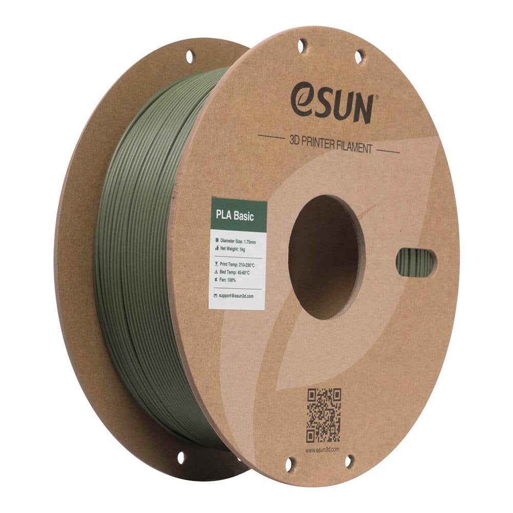 Pla Basic 1,75mm Verde Oliva 1kg