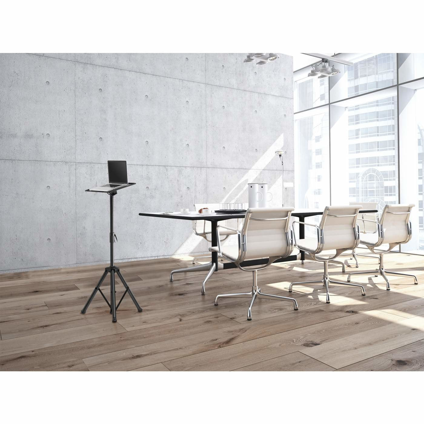 EAN 0766623461788 - Manhattan 461788 soporte para monitor 81,3 cm (32") Piso Negro imagen 13