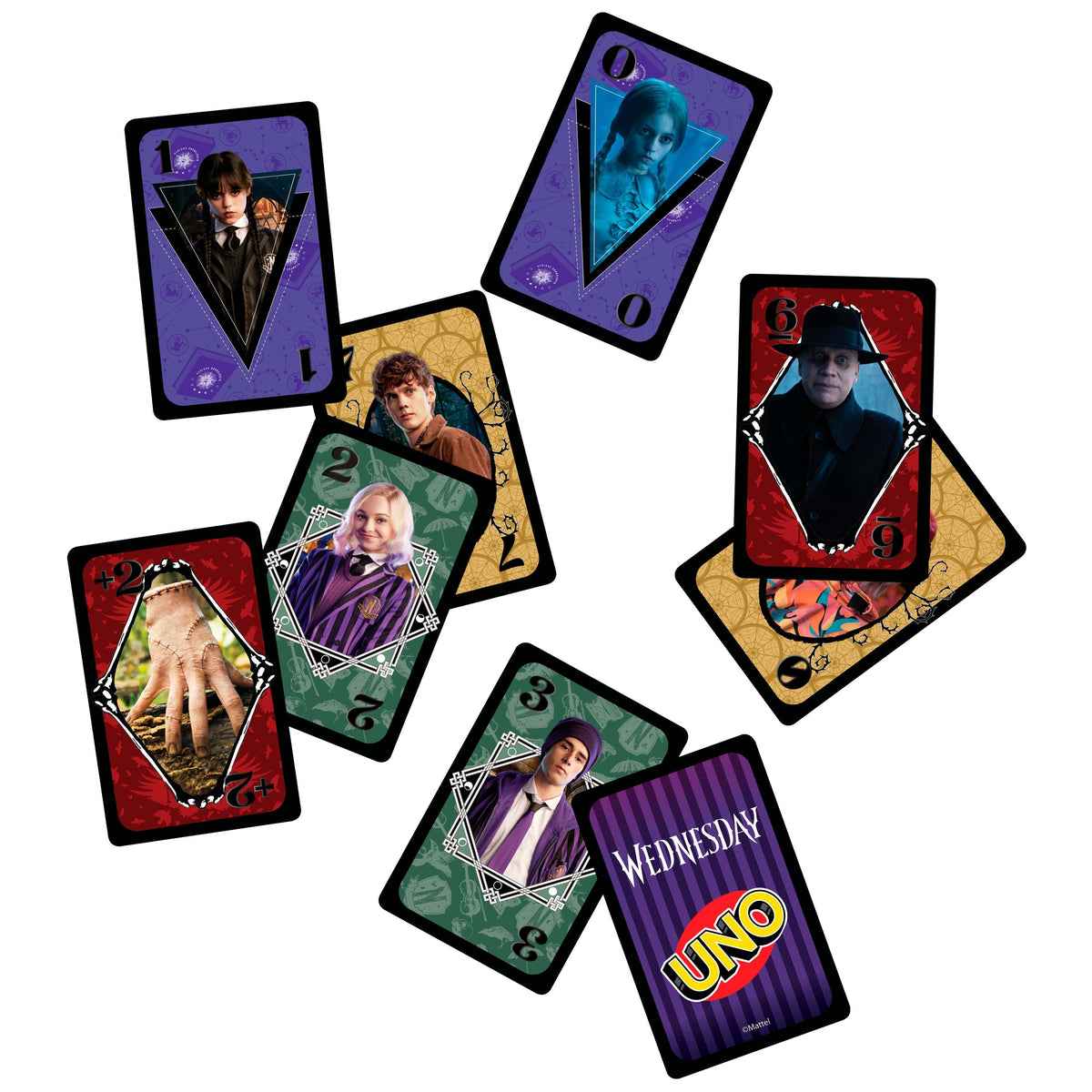 Juego Cartas Uno Miercoles Wednesday