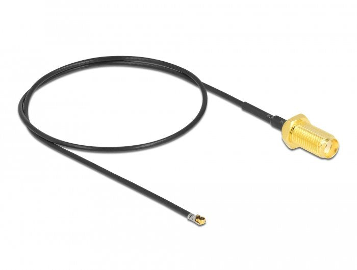 Delock Cable De Antena Sma Hembra Am Einbau A Mhf® 4l Lk Macho 1.37 35 Cm